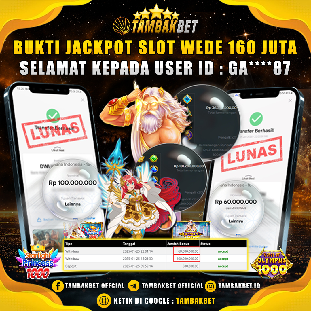 TAMBAKBET: Link Situs Slot Online Paling Gacor Hari Ini & Gampang Menang